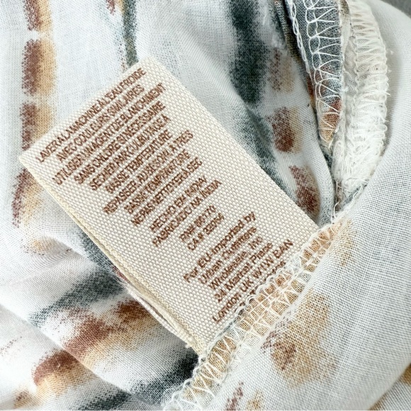 Free People Summer Vibes Tie Dye Jumpsuit Sz M - Picture 10 of 10